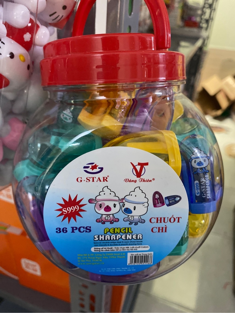 G-Star Chuốt Chì PS01 (25 Cái/Lon; 36 Lon/ Thùng)