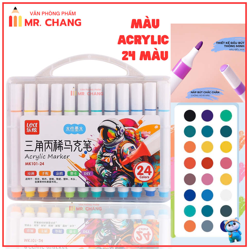 Bút Lông Màu ACRYLIC LEX MK101