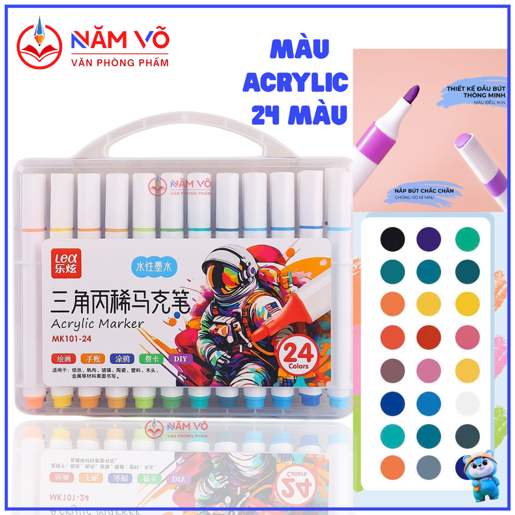 Bút Lông Màu ACRYLIC LEX MK101