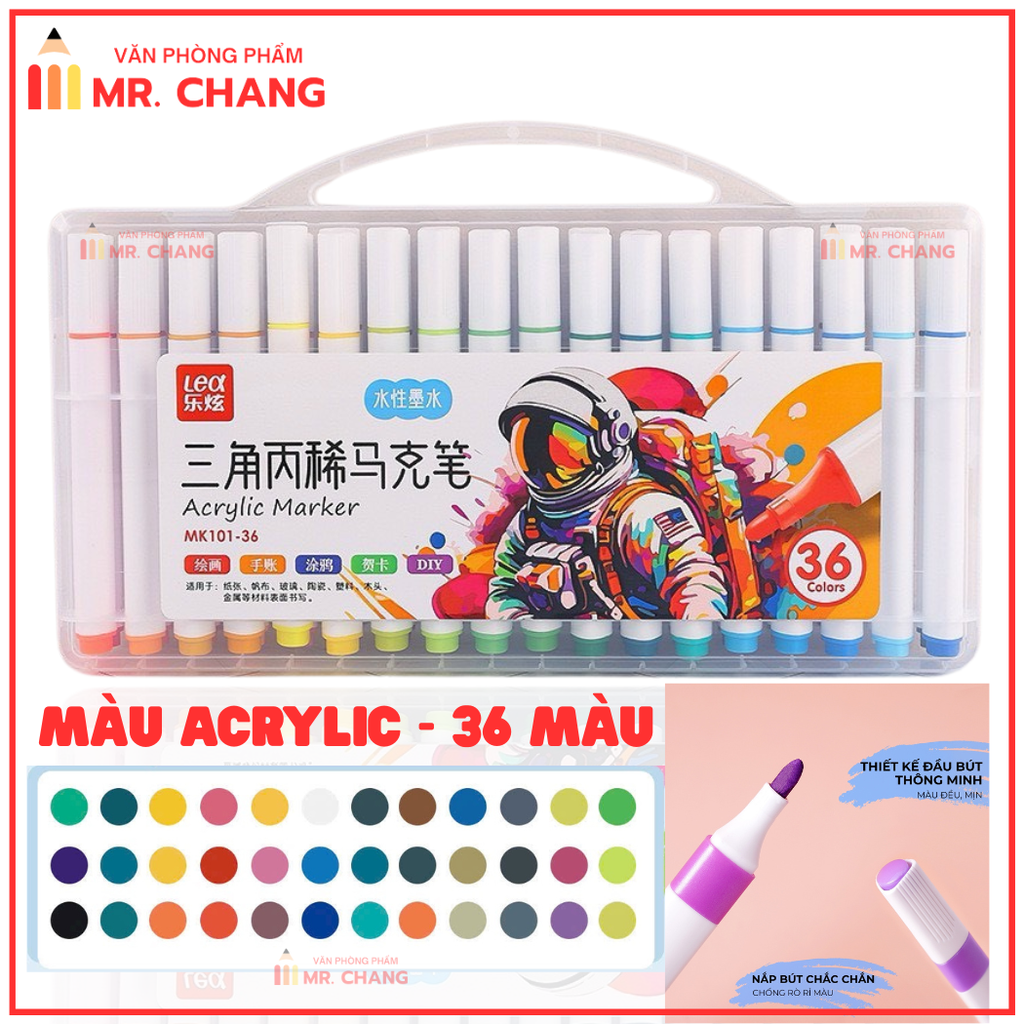 Bút Lông Màu ACRYLIC LEX MK101