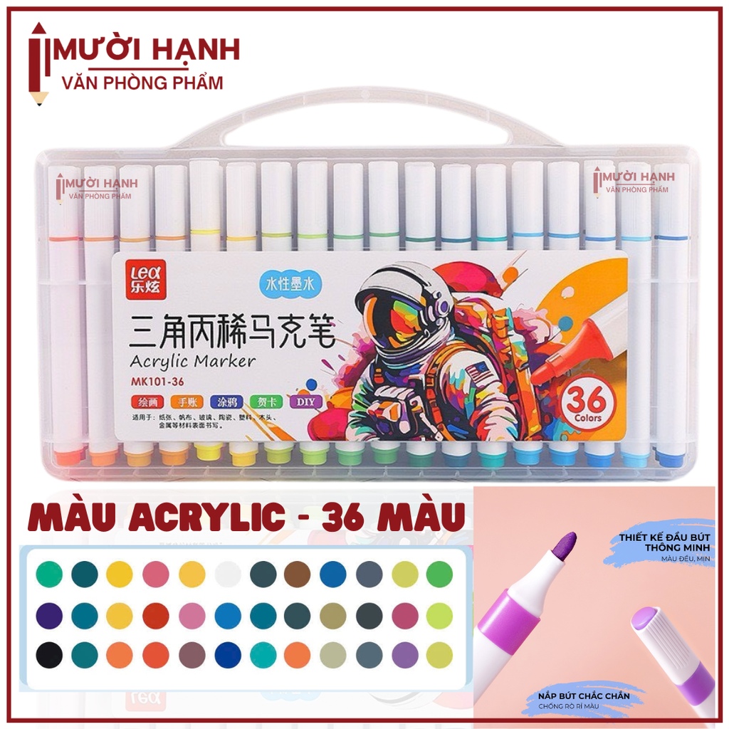 Bút Lông Màu ACRYLIC LEX MK101