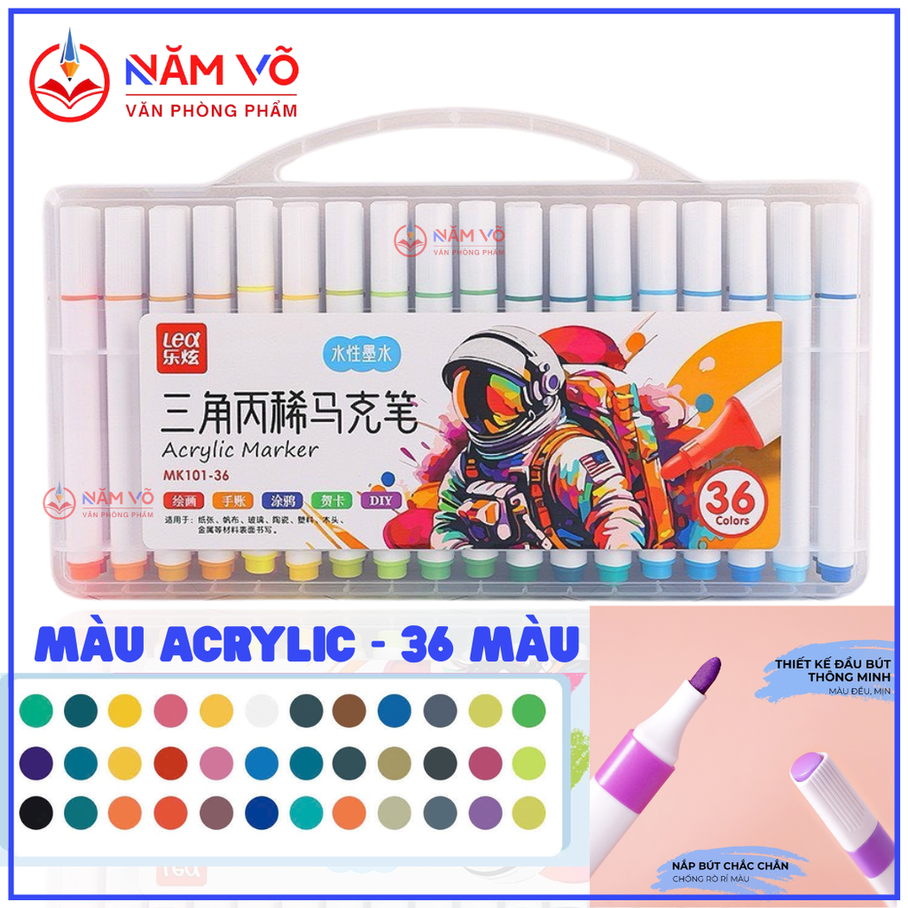 Bút Lông Màu ACRYLIC LEX MK101