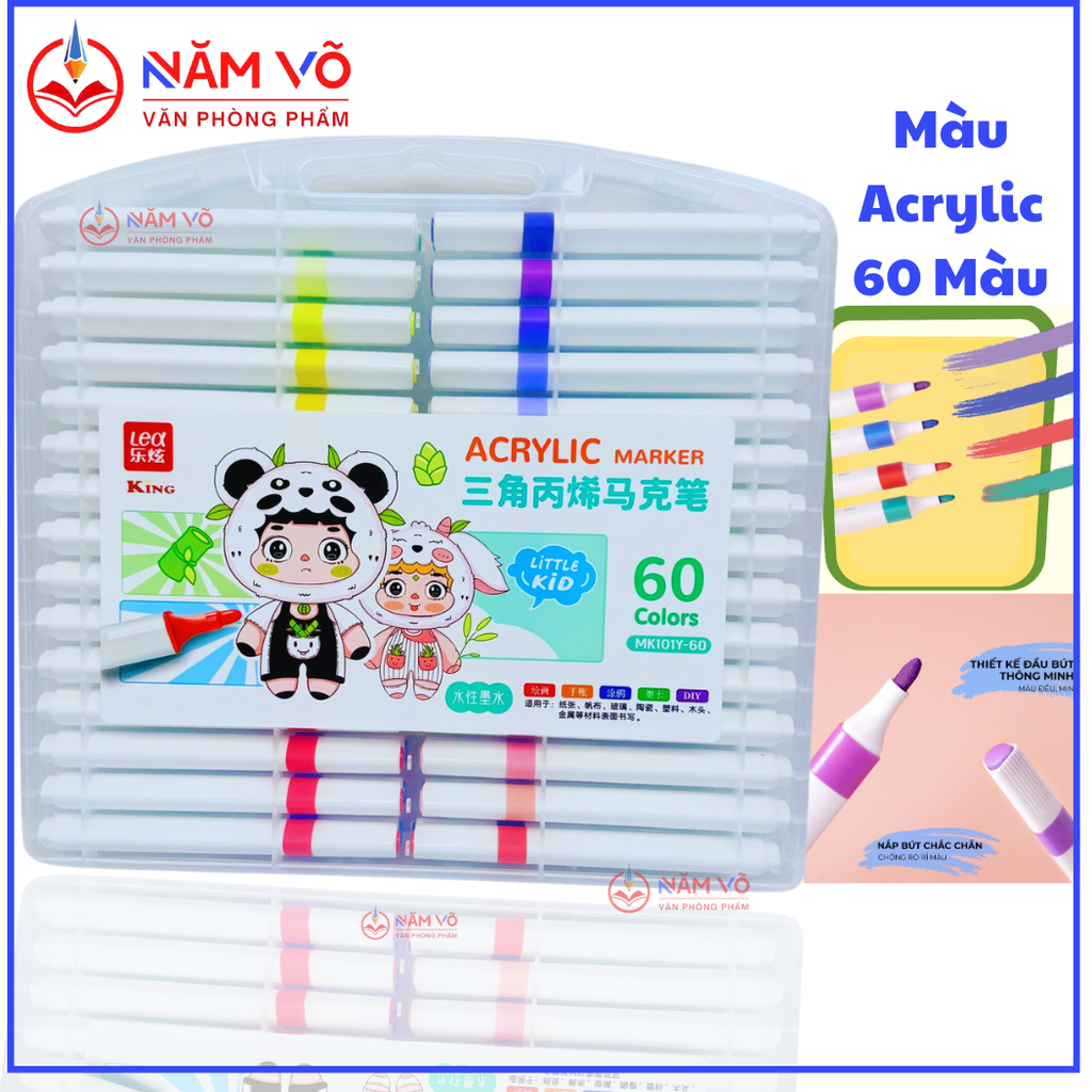 Bút Lông Màu ACRYLIC LEX MK101