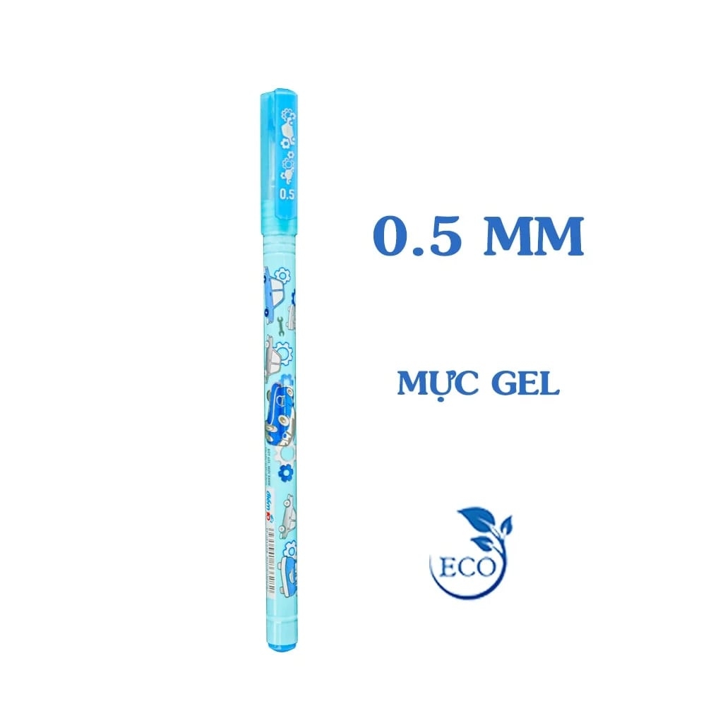 TL - Bút Gel TP-GEL038 (Xanh, Đen, Tím) (20 Cây/Hộp)