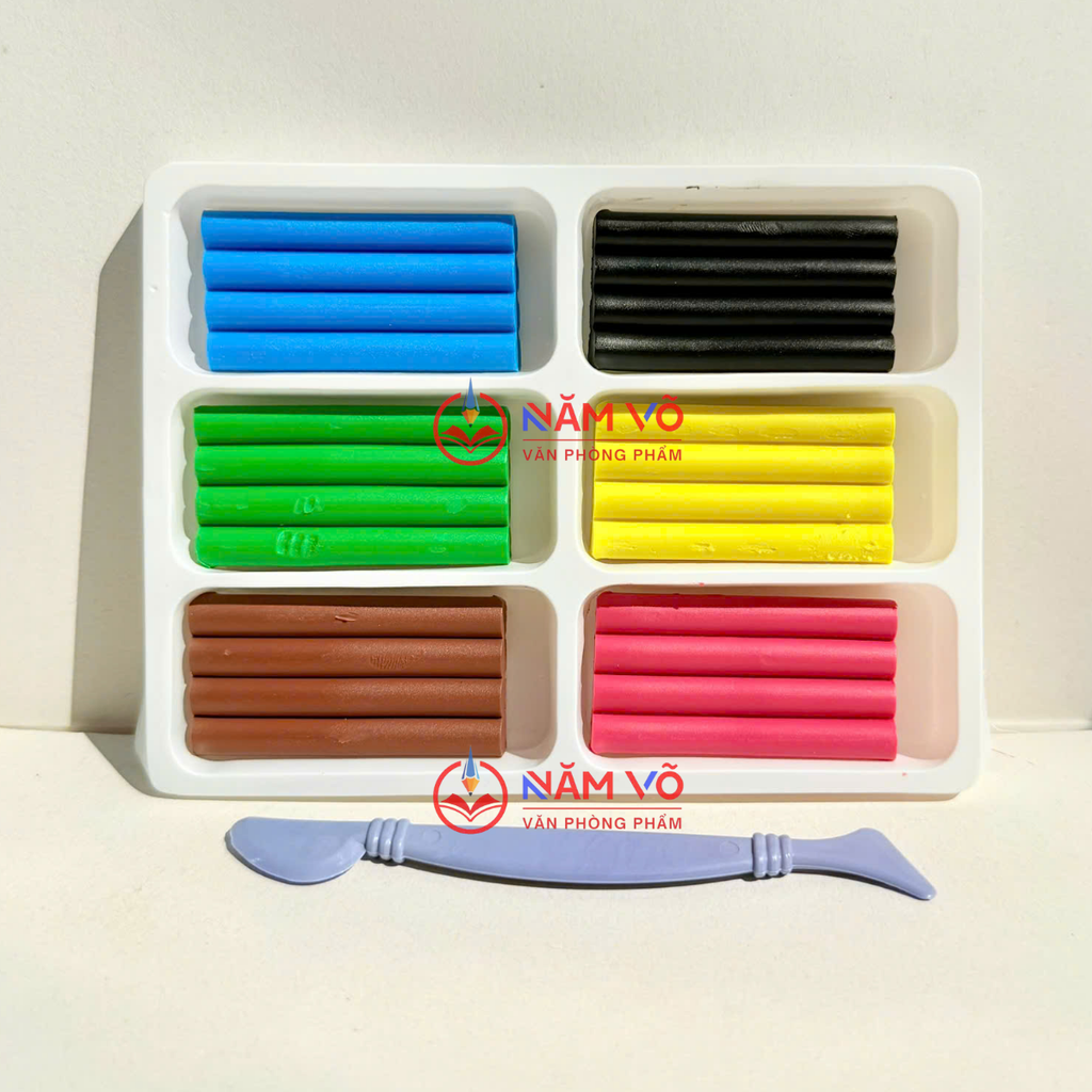 WinQ Đất Nặn Thủ Công 6 Màu D06 (5 Hộp/Lốc; 120 Hộp/ Thùng)