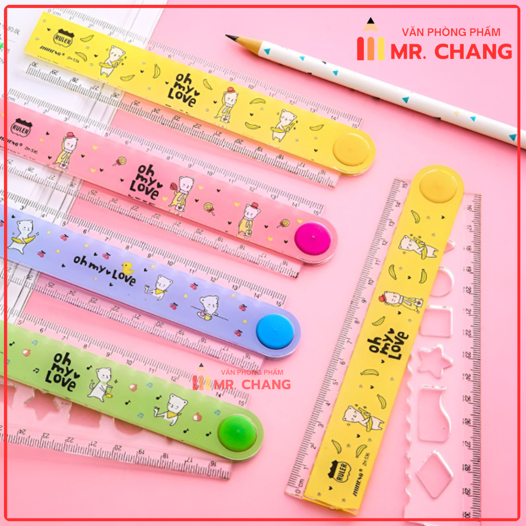 Thước Gấp 30cm AH2628 (40 Cây/Lon; 32 Lon/ Thùng)