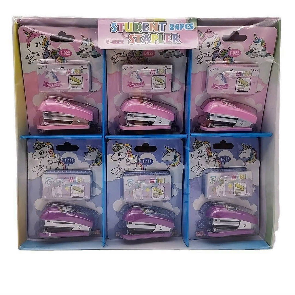Bấm Kim Mini Shif Kèm Kim Bấm E022; E029 (24 Vĩ/Hộp) (480 Vĩ/Thùng)