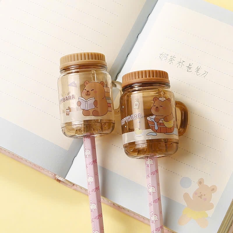 Gọt Bút Chì 1 Lỗ CapyBara 3720 (32 Cái/ Hộp; 36 Hộp/ Thùng)