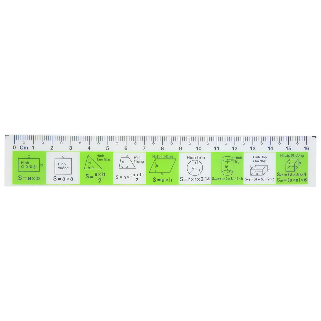 WinQ Thước Cứng Cửu Chương T16 (60 Cây/ Hộp)