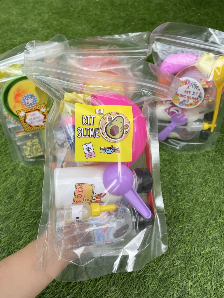 Bộ kit Slime Handmade đủ mẫu Mix