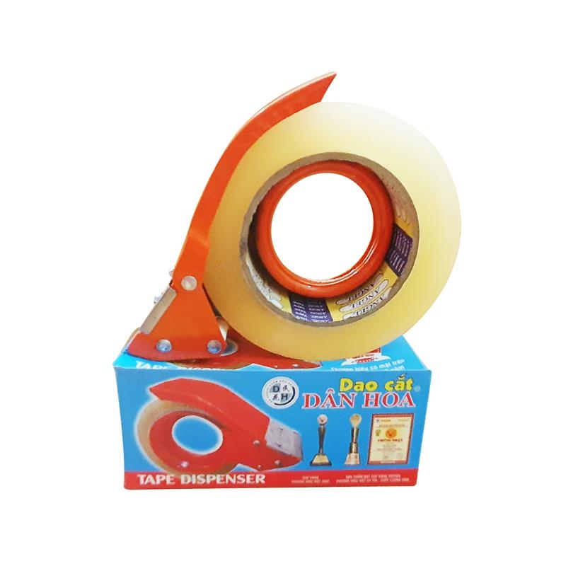 DH - Dao Cắt Băng Keo Cầm Tay Dân Hoa Bằng SẮT 5F (Phân) (100 Cái/ Thùng)