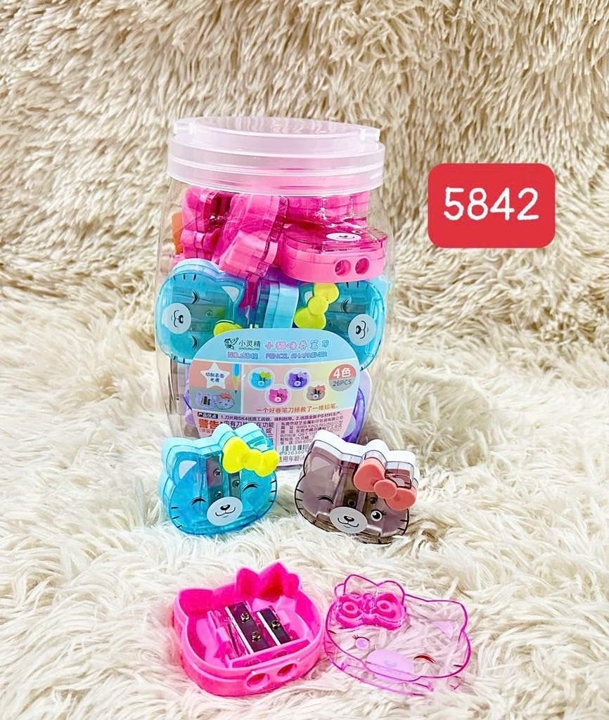 Chuốt Hình Mèo 5842 (26 Cái/Lon; 24 Lon/Thùng)