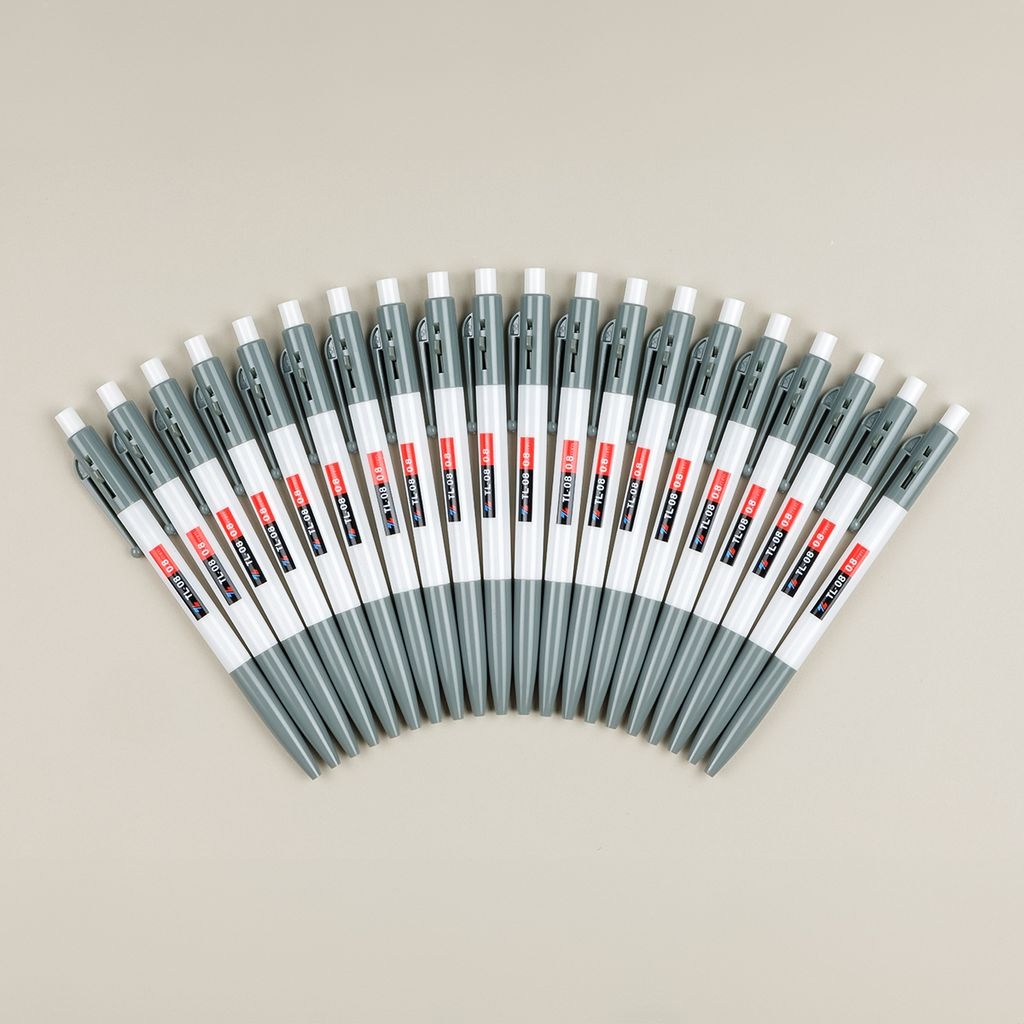 TL - Bút Bi TL08 0,8mm (Xanh, Đỏ, Đen) (20 Cây/Hộp)