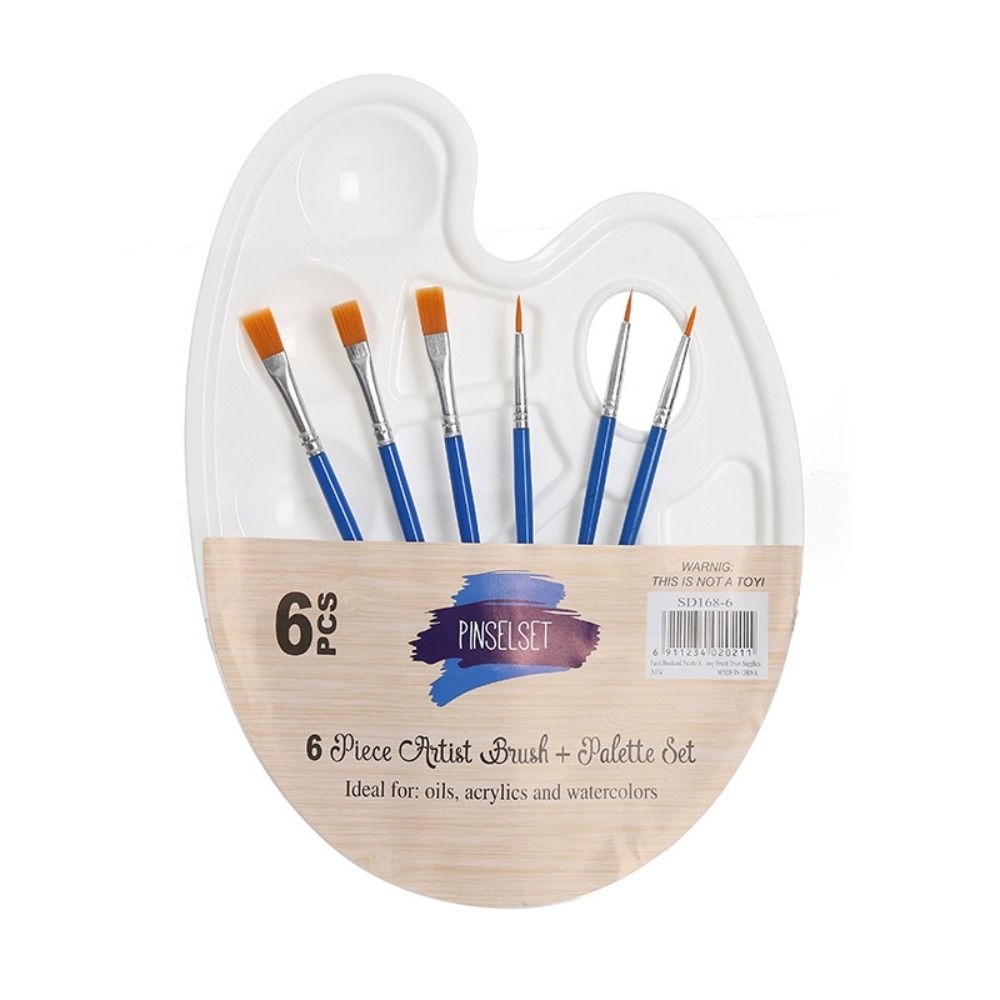 Bộ Khay + 6 Cây Cọ Trắng 3269 (240 Bộ/Thùng)