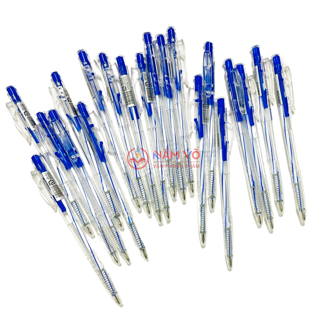 Bút Bi Aihao Đầu Bấm 207 BỊCH (100 Cây/ Bịch; 32 Bịch/Thùng)