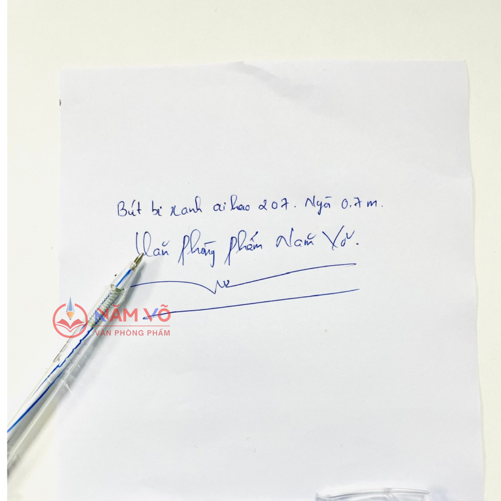 Bút Bi Aihao Đầu Bấm 207 BỊCH (100 Cây/ Bịch; 32 Bịch/Thùng)