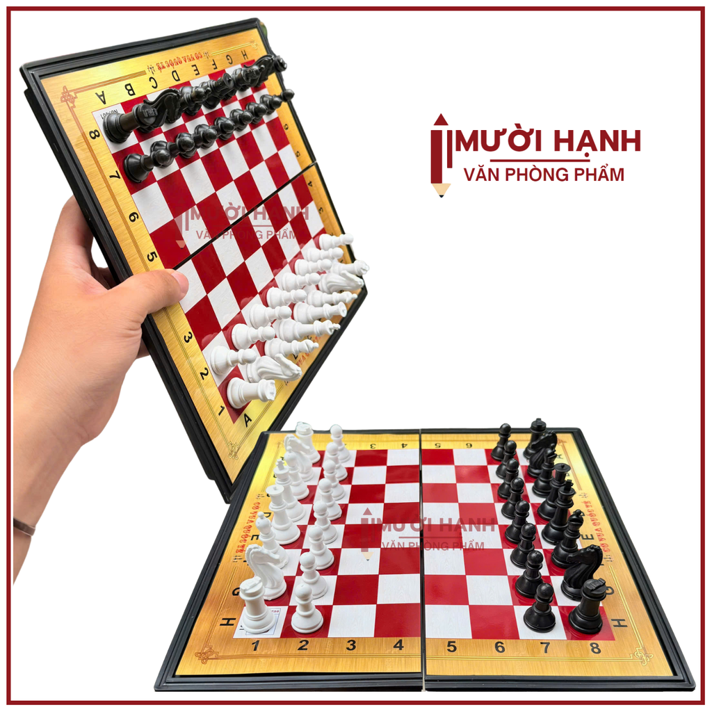 . CỜ VUA AIHAO HỘP NHỰA 28 x 28CM KHÔNG NAM CHÂM (60 Hộp/Thùng) No.001