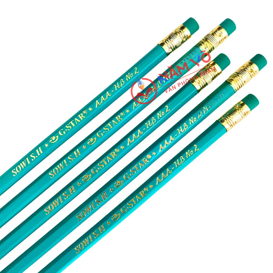 G-Star Bút Chì Đen AAA H2B (12 Cây/Hộp; 12 Hộp/ Lốc; 20 Lốc/ Thùng)