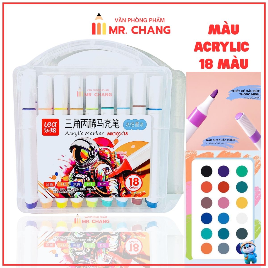 Bút Lông Màu ACRYLIC LEX MK101