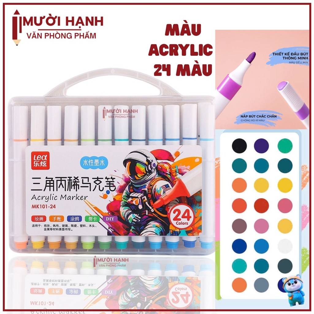 Bút Lông Màu ACRYLIC LEX MK101