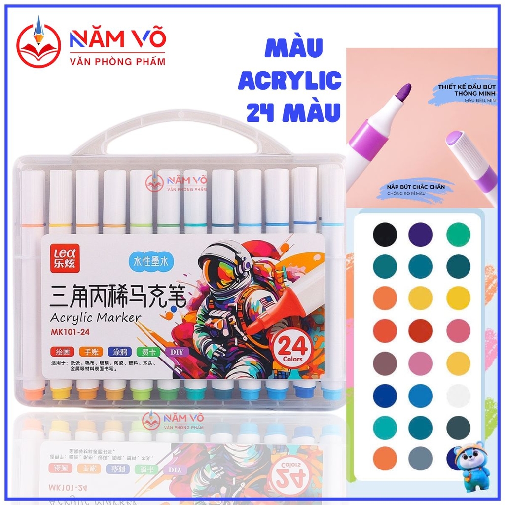 Bút Lông Màu ACRYLIC LEX MK101