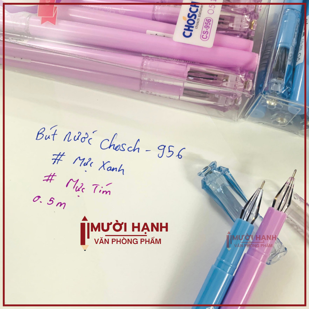Bút Kim Cương Tròn Chosch CS956 (12 Cây/Hộp; 12 Hộp/Lốc; 12 Lốc/Thùng)