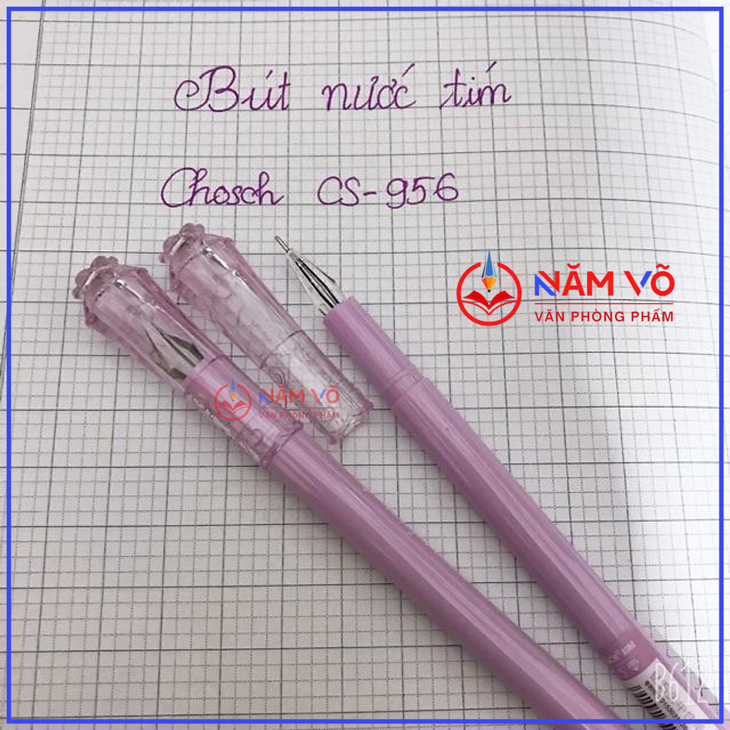 Bút Kim Cương Tròn Chosch CS956 (12 Cây/Hộp; 12 Hộp/Lốc; 12 Lốc/Thùng)