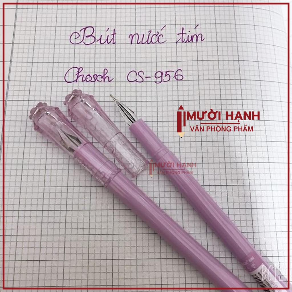 Bút Kim Cương Tròn Chosch CS956 (12 Cây/Hộp; 12 Hộp/Lốc; 12 Lốc/Thùng)