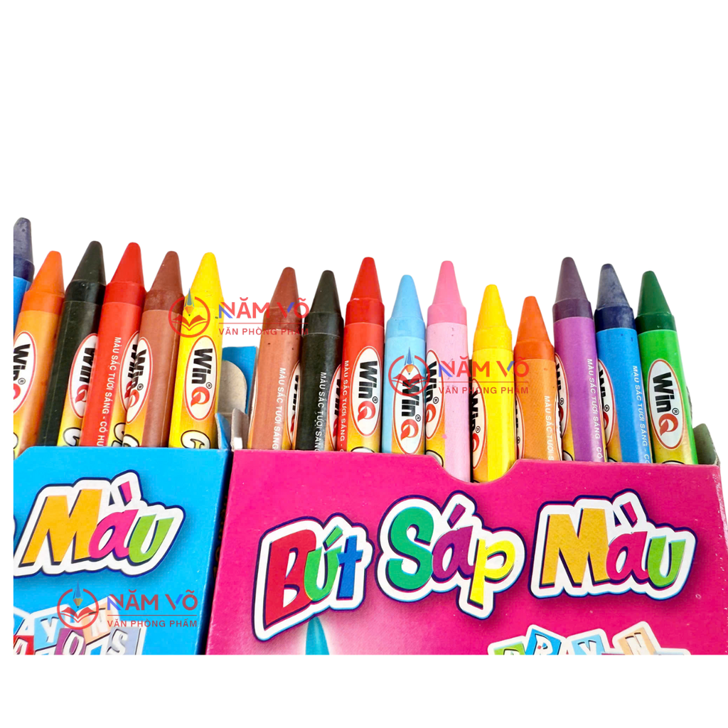 WinQ Bút Sáp 10 Màu CR03 (10 Hộp/ Lốc; 36 Lốc/ Thùng)