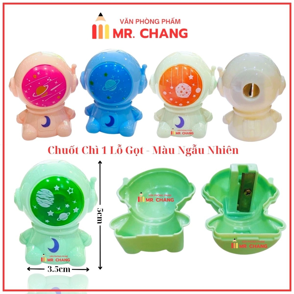 Chuốt Chì Hình Phi Hành Gia 3802 (45 Cái/Lon) (48 Lon/Thùng)