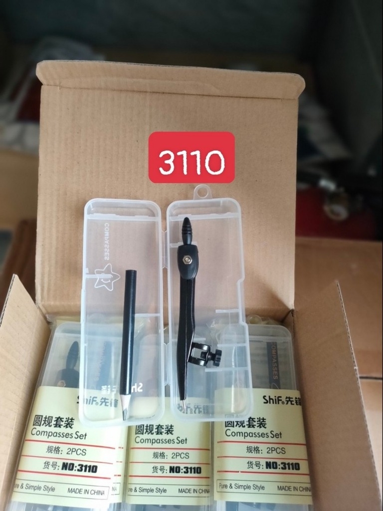 Compa Chiếc Bút Chì 3130, 3110 (12 Cái/ Hộp; 48 Hộp/ Thùng)