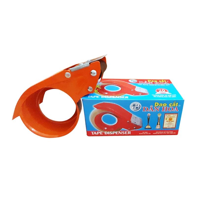 DH - Dao Cắt Băng Keo Cầm Tay Dân Hoa Bằng SẮT 5F (Phân) (100 Cái/ Thùng)