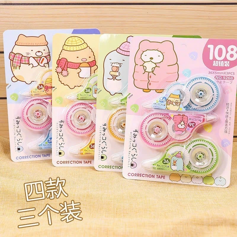 Xóa Kéo Vĩ 3 CÂY (24 Vĩ/Hộp; 384 Vĩ/Thùng) 108; 9414; 9386; 9384