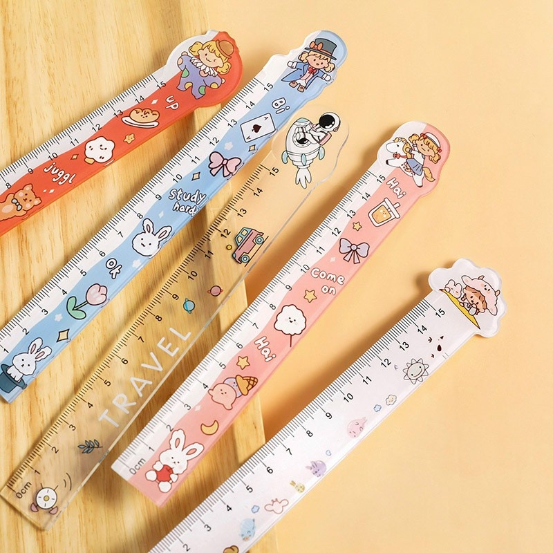 Thước Rẻ 15cm 0124 (120 Cây/Hộp; 20 Hộp/ Thùng)