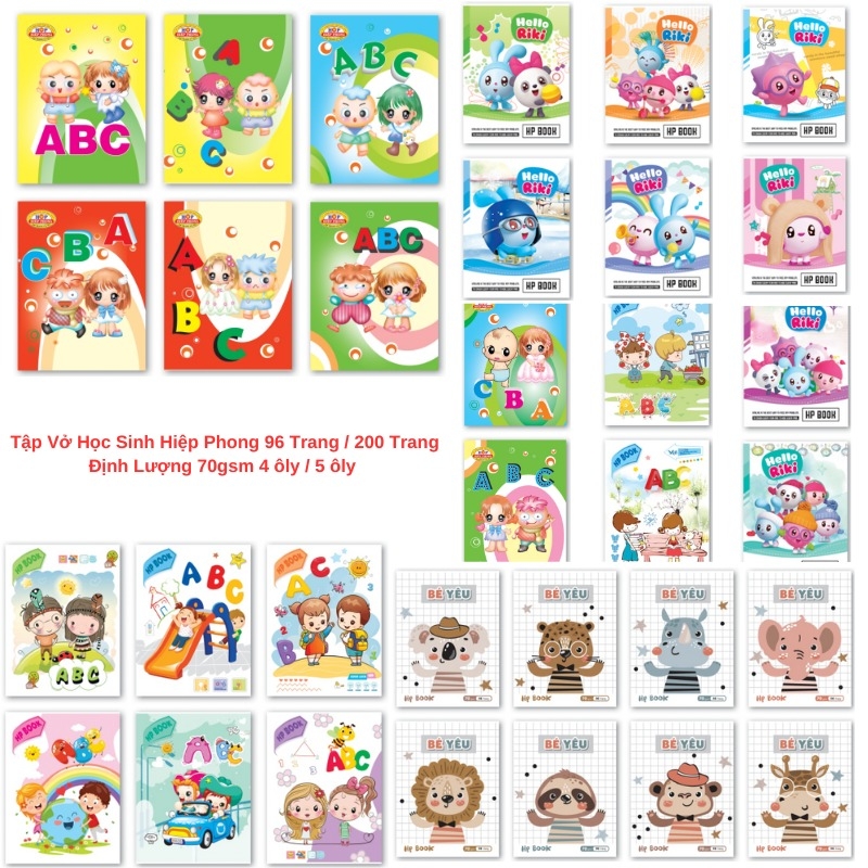 Tập Hiệp Phong DL80 gsm (4 Oly và 5 Oly) (100 Quyển/ Thùng)