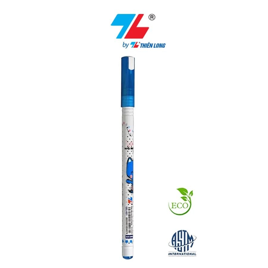 TL - Bút Gel GEL031 (Xanh, Tím, Đen) (20 Cây/Hộp)