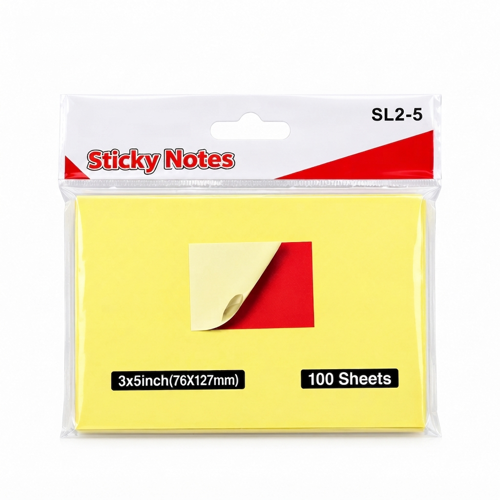 Giấy Note Vàng Xing Li/ King 3x5 (20 Xấp/ Hộp; 18 Hộp/ Thùng)