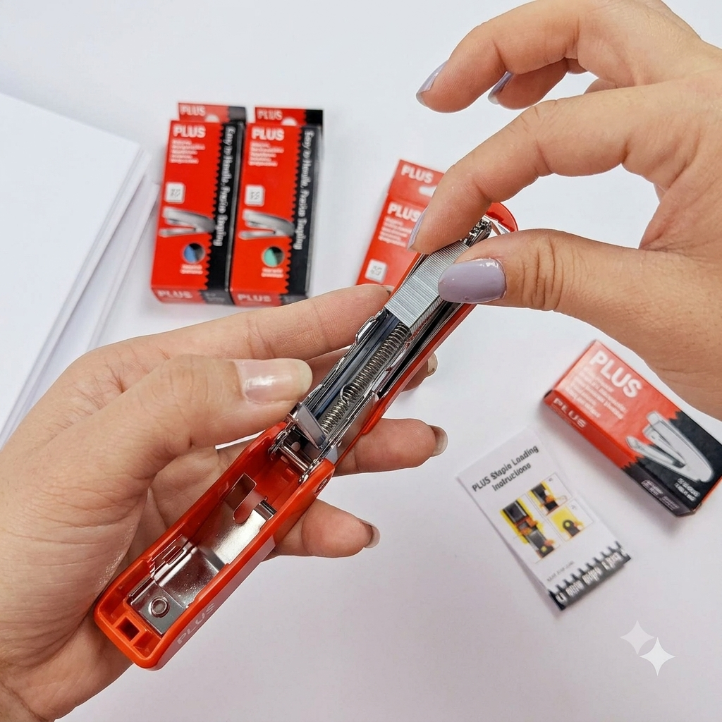Plus - Bấm Kim Số 10 (10 Cái/ Lốc; 100 Cái/ Thùng)