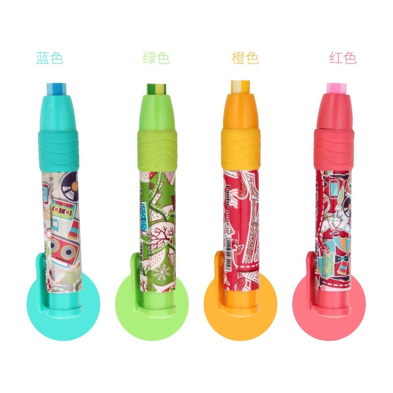 Gôm Bút Bấm LANTU LT309 (24 Cái/Hộp; 24 Hộp/Thùng)
