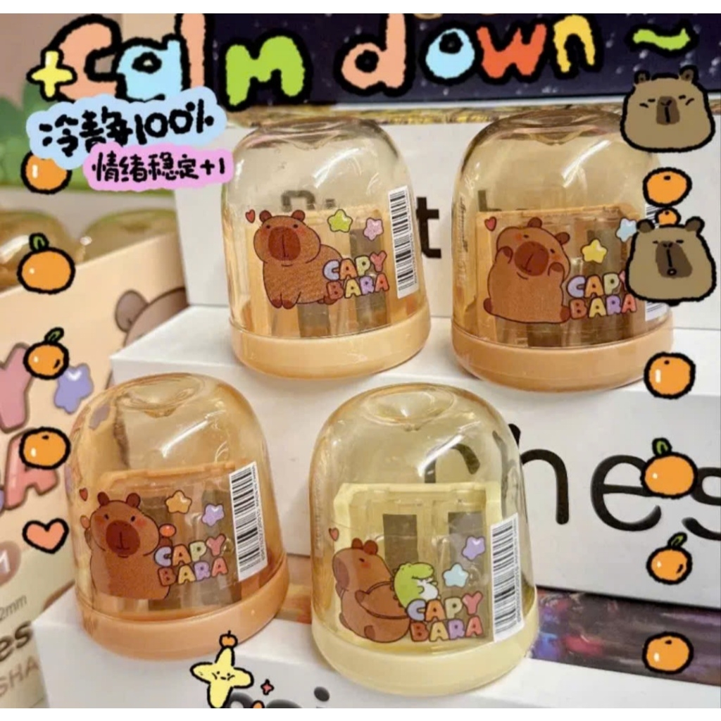 Gọt Hộp 2 Lỗ CapyBara 82001 (48 Cái/Hộp, 30 Hộp/Thùng)