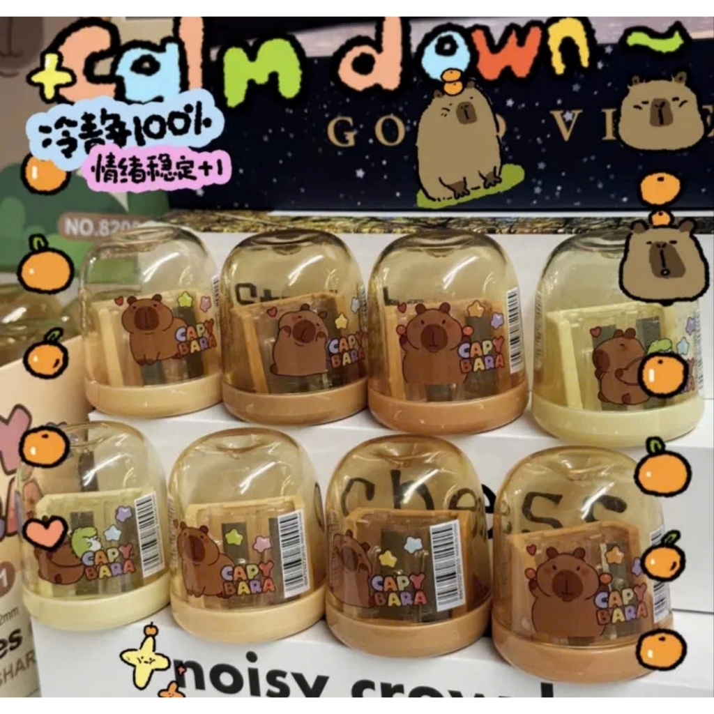 Gọt Hộp 2 Lỗ CapyBara 82001 (48 Cái/Hộp, 30 Hộp/Thùng)