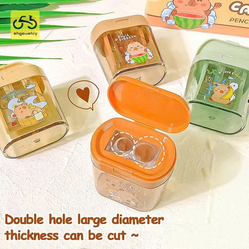 Gọt Hộp 2 Lỗ CapyBara 85002 (48 Cái/Hộp, 30 Hộp/Thùng)