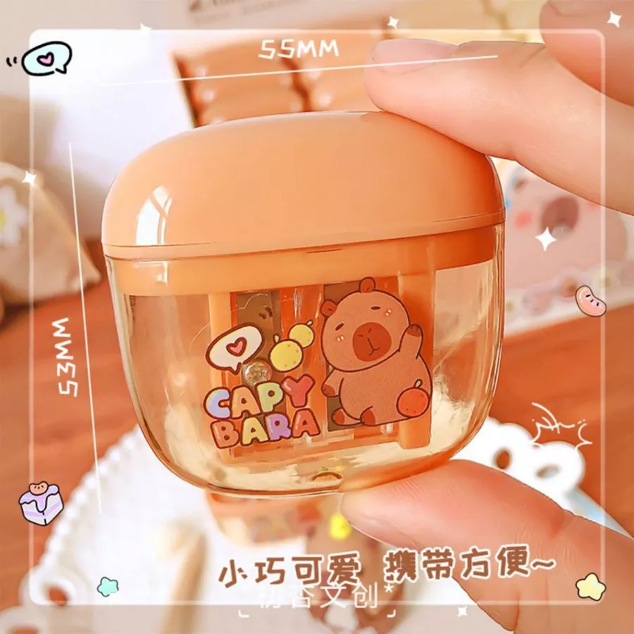 Gọt Hộp 2 Lỗ CapyBara 80015 (48 Cái/Hộp, 30 Hộp/Thùng)