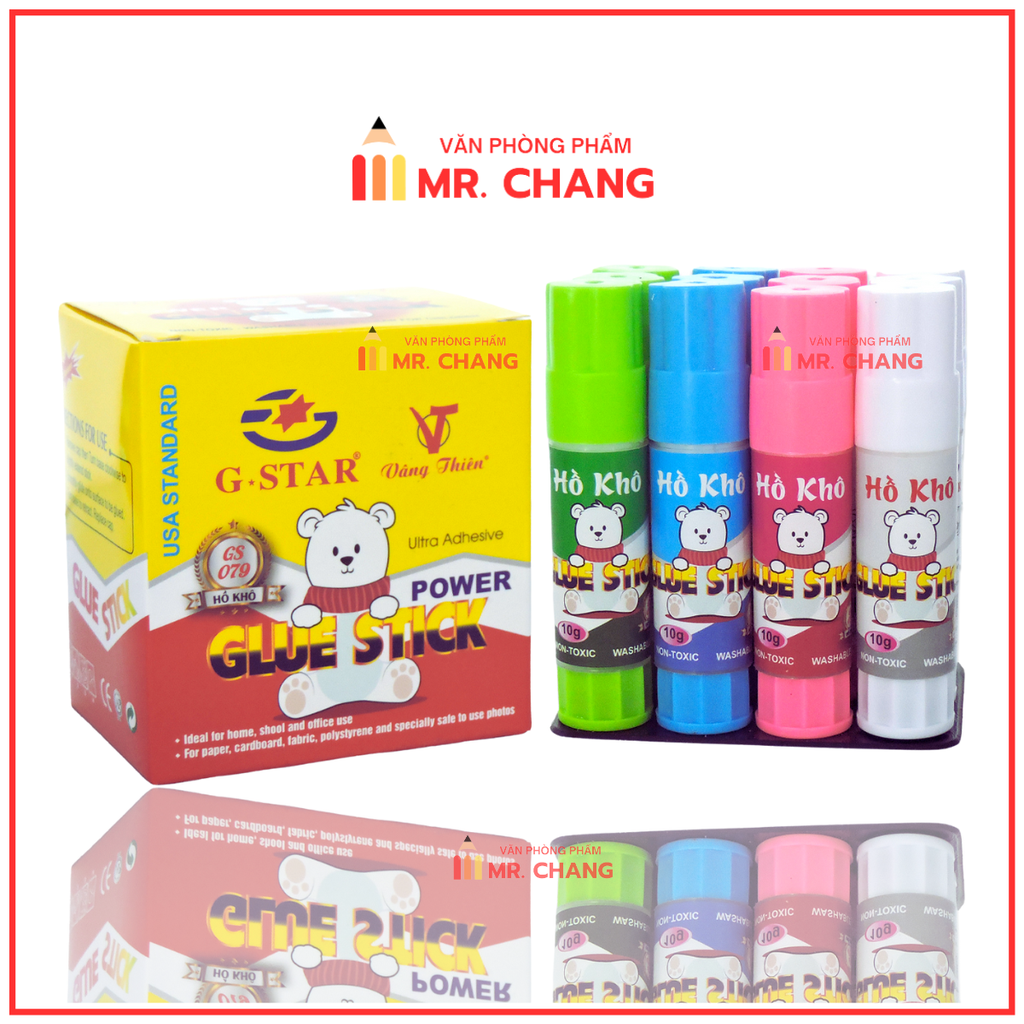 G-Star Hồ Khô 10gr GS079 (12 Chai/Hộp; 54 Hộp/ Thùng)