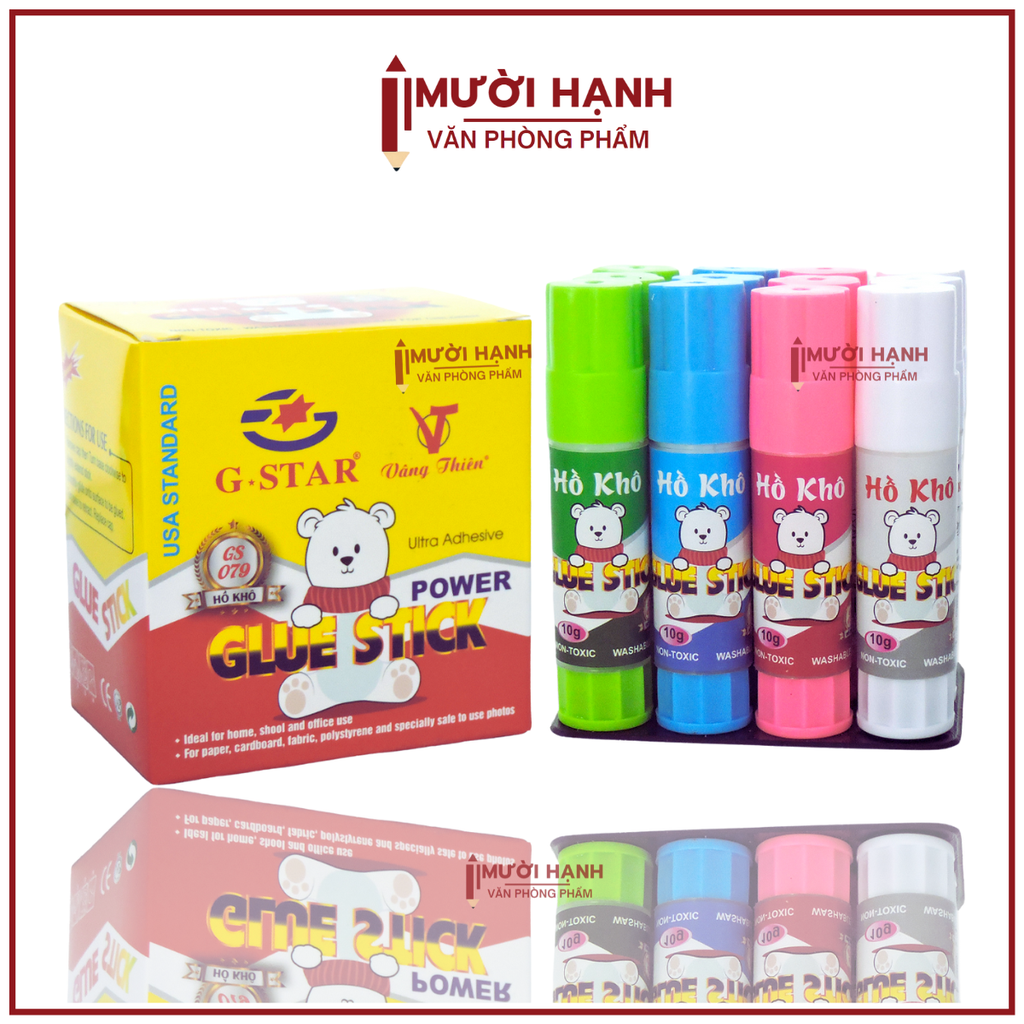G-Star Hồ Khô 10gr GS079 (12 Chai/Hộp; 54 Hộp/ Thùng)