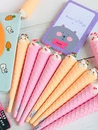 Bút Gel Hình Kem (Mực Xanh) A39, A37 (36 Cây/ Hộp; 24 Hộp/ Thùng)