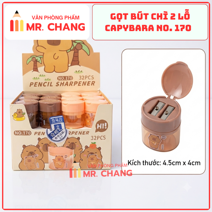 Gọt Cappy 170 (32 Cái/Hộp, 48 Hộp/Thùng)