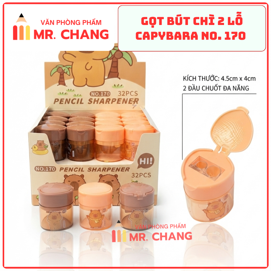 Gọt Cappy 170 (32 Cái/Hộp, 48 Hộp/Thùng)