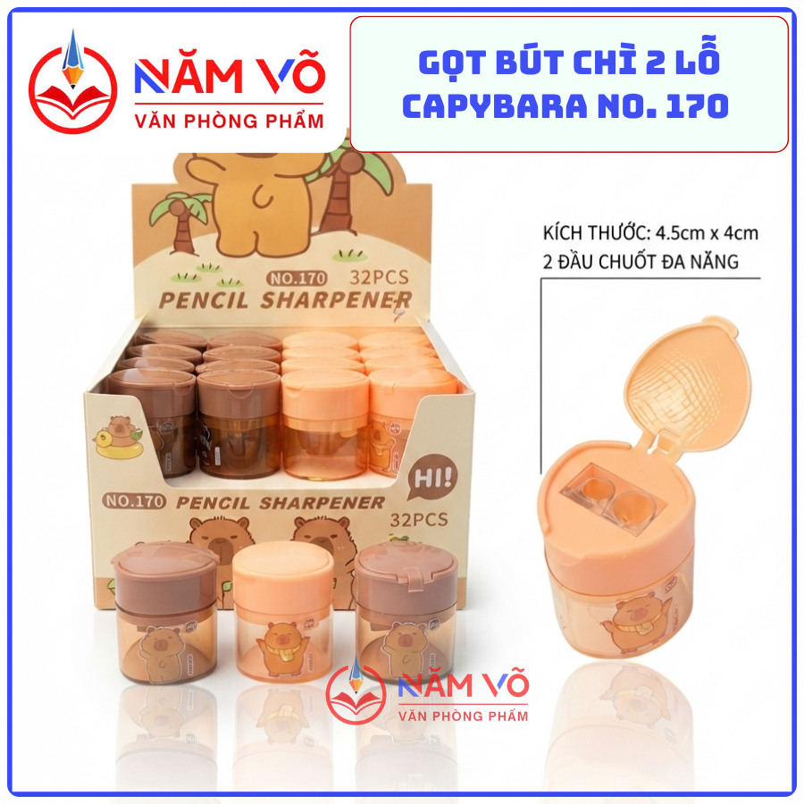 Gọt Cappy 170 (32 Cái/Hộp, 48 Hộp/Thùng)