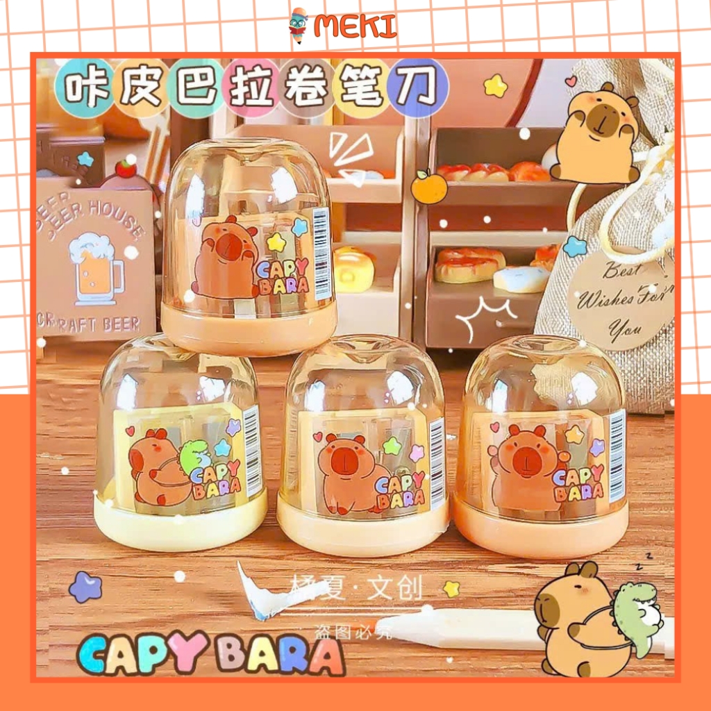 Gọt Hộp 2 Lỗ CapyBara 82001 (48 Cái/Hộp, 30 Hộp/Thùng)